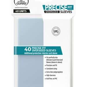 Ultimate Guard Precise-Fit Sleeves Oversized Transparent (40) Ultimate Guard