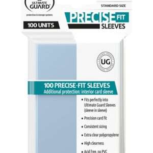 Ultimate Guard Precise-Fit Sleeves Standard Size Transparent (100) Ultimate Guard