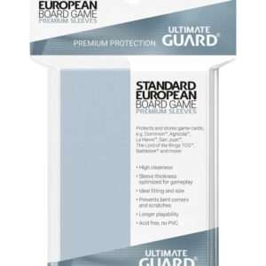 Ultimate Guard Premium Soft Sleeves For Gioco Da Tavolo Cards Standard European (50) Ultimate Guard