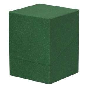 Ultimate Guard Return To Earth Boulder Deck Case 100+ Standard Size Green Ultimate Guard