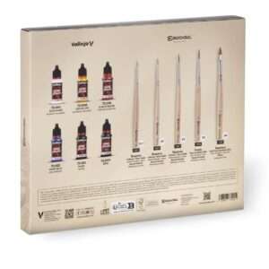 ULTIMATE MINIATURE SET PAINT/BRUSH 72206 Colori Vallejo