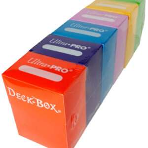 ULTRA PRO PORTA MAZZO BUNDLE 6 COLORI CARD PROTECTOR - CARTE DA GIOCO/COLLEZIONE