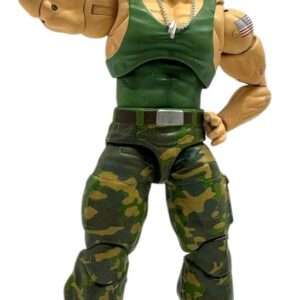 Ultra Street Fighter II: The Final Challengers Action Figure 1/12 Guile 15 Cm Jada Toys