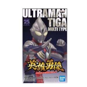 Ultraman Tiga Hero's Brave Pvc Statua Ultraman Tiga Day & Night Special Ver. 18 Cm Banpresto