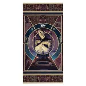 Um The Mummy Bath Asciugamano Telo Mare Factory Ent
