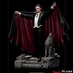 UNIVERSAL MONSTERS DRACULA 1/10 DLX STAT STATUA IRON STUDIOS
