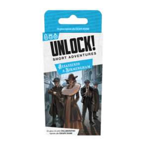 Unlock! Short Adventures - Assassinio a Birmingham Espansione (ITA) 10+ Space Cowboys