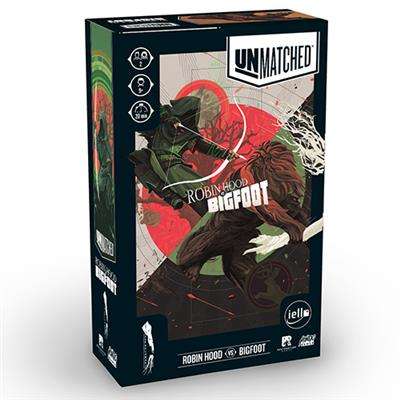 Unmatched Robin Hood vs Bigfoot Italiano Gioco da Tavolo Iello