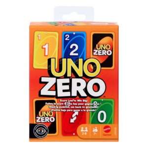 Uno Zero Carte Gioco Mattel