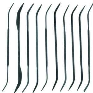 VALLEJO CURVED RIFFLER FILE SET (10) ACCESSORI PER MODELLISMO VALLEJO