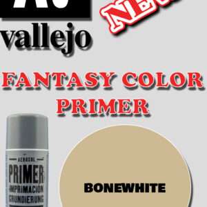 VALLEJO FANTASY COLOR PRIMER BONEWHITE 28013 COLORI VALLEJO