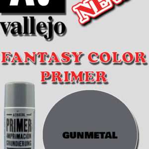 Vallejo Fantasy Color Primer Gunmetallo 28031 Colori VALLEJO