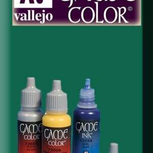 VALLEJO GAME COLOR BLACK GREEN INK 72090 COLORI VALLEJO
