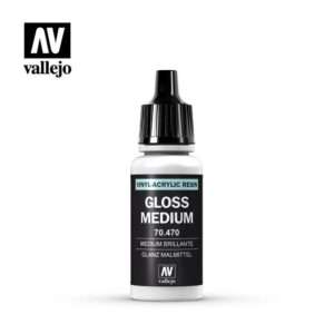 VALLEJO MC 190 GLOSS MEDIUM 70470 COLORI VALLEJO