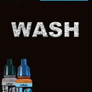 VALLEJO MECHA COLOR BLACK WASH 69518 COLORI VALLEJO