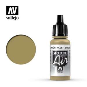 VALLEJO MODEL AIR BRIGHT BRASS 71067 COLORI VALLEJO
