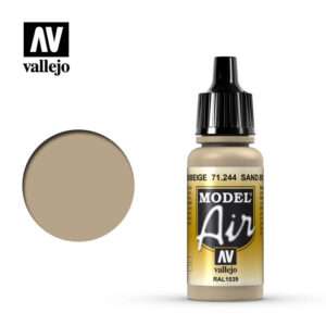 VALLEJO MODEL AIR CAM SANDBEIGE RAL1039 71244 COLORI VALLEJO