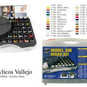 Vallejo Model Air Color Set E Airbrush 71172 Colori VALLEJO