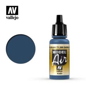 VALLEJO MODEL AIR DARK BLUE RLM24 71266 COLORI VALLEJO