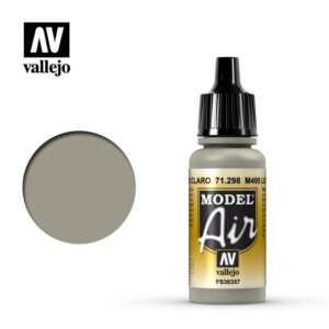 VALLEJO MODEL AIR M495 LIGHT GREY 71298 COLORI VALLEJO