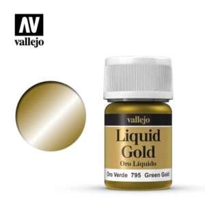 VALLEJO MODEL COLOR LIQUID GR GOLD ALCOHOL 70795 COLORI VALLEJO