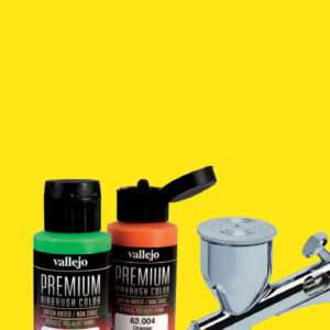 VALLEJO PREMIUM AIRBRUSH BASIC YELLOW 62003 COLORI VALLEJO