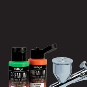VALLEJO PREMIUM AIRBRUSH BLACK 62020 COLORI VALLEJO