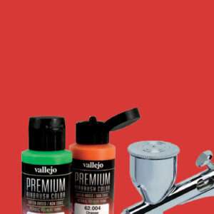 VALLEJO PREMIUM AIRBRUSH BRIGHT RED 62005 COLORI VALLEJO