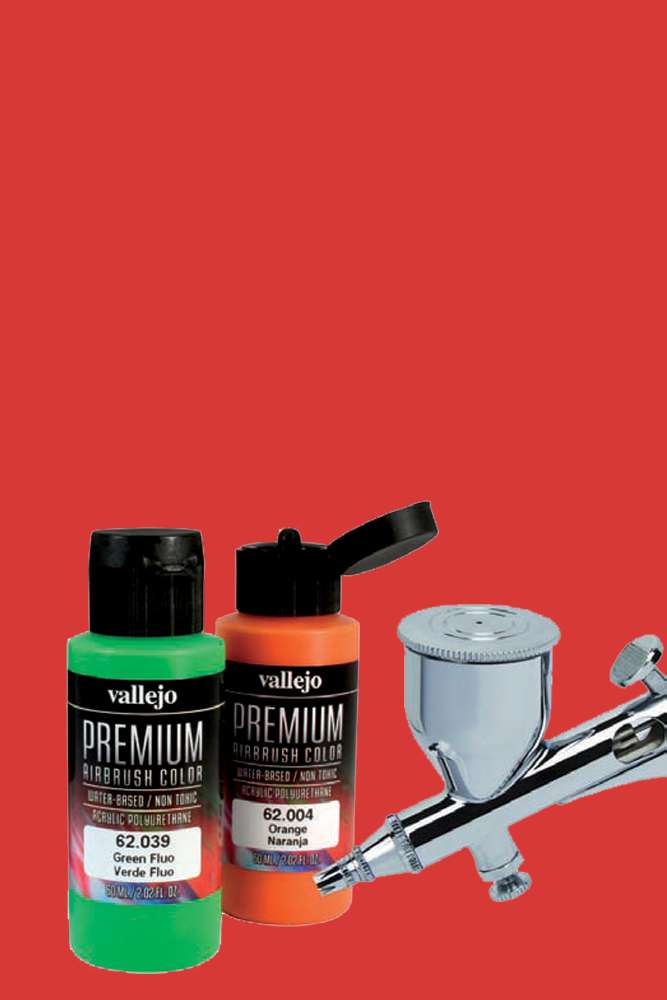VALLEJO PREMIUM AIRBRUSH BRIGHT RED 62005 COLORI VALLEJO