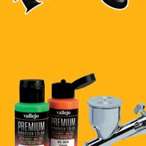 VALLEJO PREMIUM AIRBRUSH GOLD YELLOW FLUO 62032 COLORI VALLEJO