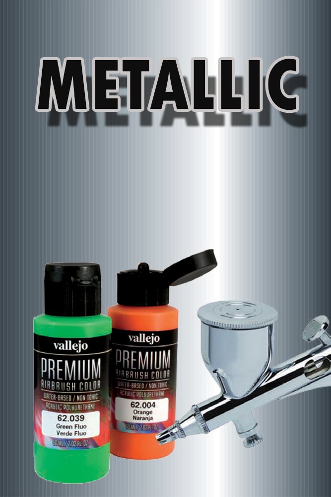 Vallejo Premium Airbrush Gunmetallo 62052 Colori VALLEJO