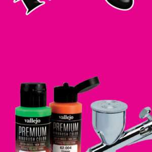 VALLEJO PREMIUM AIRBRUSH MAGENTA FLUO 62036 COLORI VALLEJO