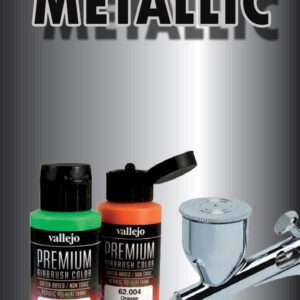 Vallejo Premium Airbrush Metallolic Black 62053 Colori VALLEJO