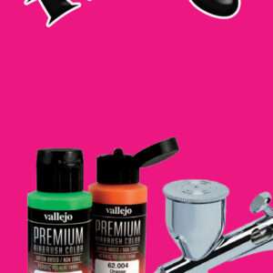 VALLEJO PREMIUM AIRBRUSH ROSE FLUO 62035 COLORI VALLEJO