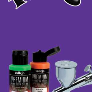 VALLEJO PREMIUM AIRBRUSH VIOLET FLUO 62037 COLORI VALLEJO