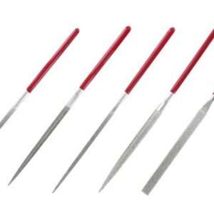 Vallejo Set Di 5 Diamond Needle Files Accessori Per Modellismo Vallejo