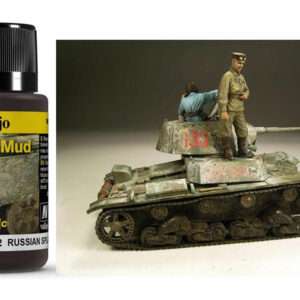 VALLEJO WEATHERING BROWN ENGINE SOOT 40ML 73802 COLORI VALLEJO