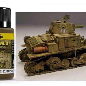 VALLEJO WEATHERING EUROPEAN THICK MUD 40ML 73807 COLORI VALLEJO