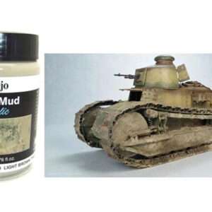 VALLEJO WEATHERING LIGHT BR SPLS MUD 200ML 26810 ACCESSORI PER MODELLISMO VALLEJO