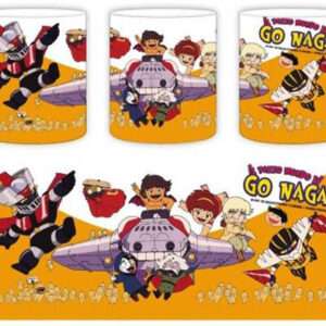 Vari Il Pazzo Mondo Go Nagai Yellow Tazza