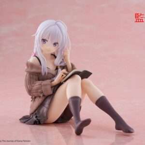 Wandering Witch: The Journey Of Elaina Pvc Statua Desktop Cute Figura Elaina Casual Clothes Ver. 13 Cm Taito Prize