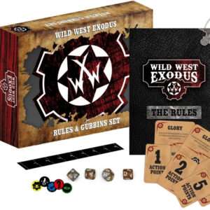 WARCRADLE STUDIOS WWE WILD WEST EXODUS RULES & GUBBINS SET GIOCO DA TAVOLO