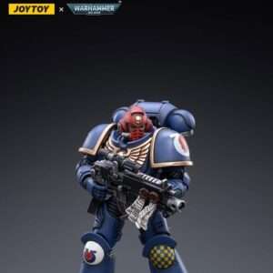 Warhammer 40k Action Figura 1/18 Ultramarines Heroes Of The Chapter Brother Veteran Sergeant Castor 12 Cm Joy Toy (cn)