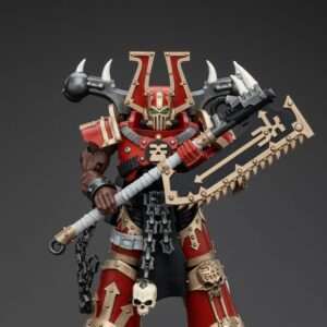 Warhammer 40k Action Figura 1/18 World Eaters Khorne Berzerker Con Eviscerator Chainaxe 13 Cm Joy Toy (cn)