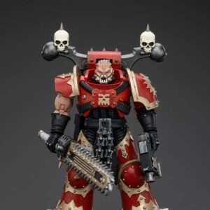 Warhammer 40k Action Figura 1/18 World Eaters Khorne Berzerker Con Eviscerator Chainsword 13 Cm Joy Toy (cn)