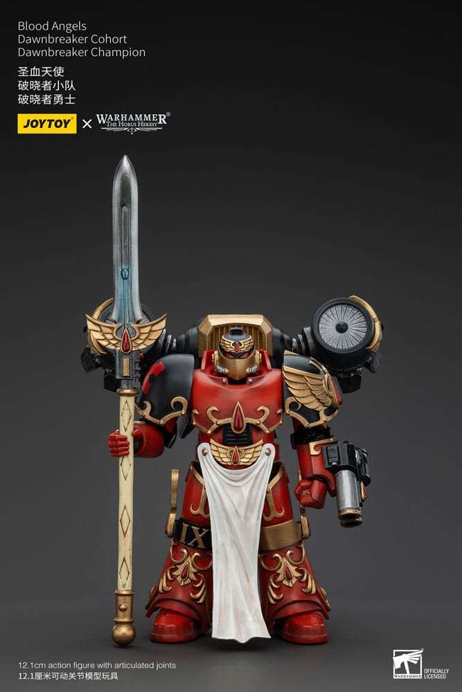 Warhammer The Horus Heresy Action Figura 1/18 Blood Angels Raldoron First Captain Of The Blood Angels 13 Cm Joy Toy (cn)
