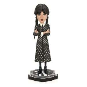 Wednesday Head Knocker Bobble-Head Wednesday Addams 21 Cm NECA