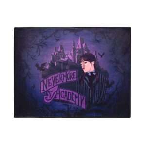 Wednesday Indoor Mat Nevermore Academy 80 X 60 Cm SD Toys