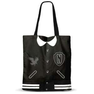 Wednesday Varsity shopping bag Karactermania