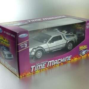 Welly WE22443 DE LOREAN RITORNO AL FUTURO 1 1:24 Modellino Scatola Rovinata